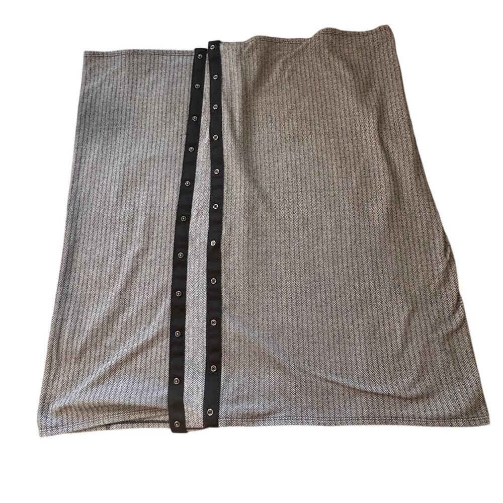 NEW LULULEMON Women's Heathered Herringbone Black White Vinyasa Scarf Infinity - Picture 4 of 6
